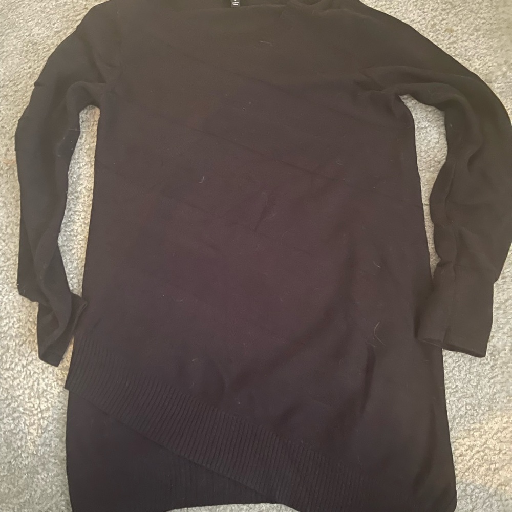 The Limited asymmetrical lightweight tunic sweater size S